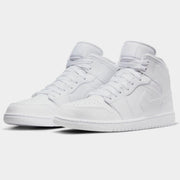 Nike Air Jordan 1 Mid Triple White
