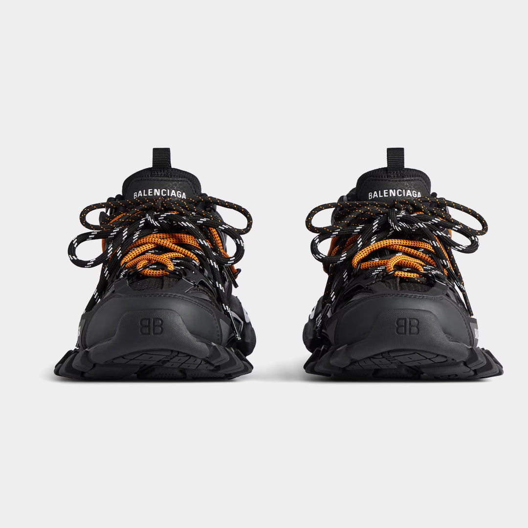Balenciaga Track Trainer Black Laces Orange