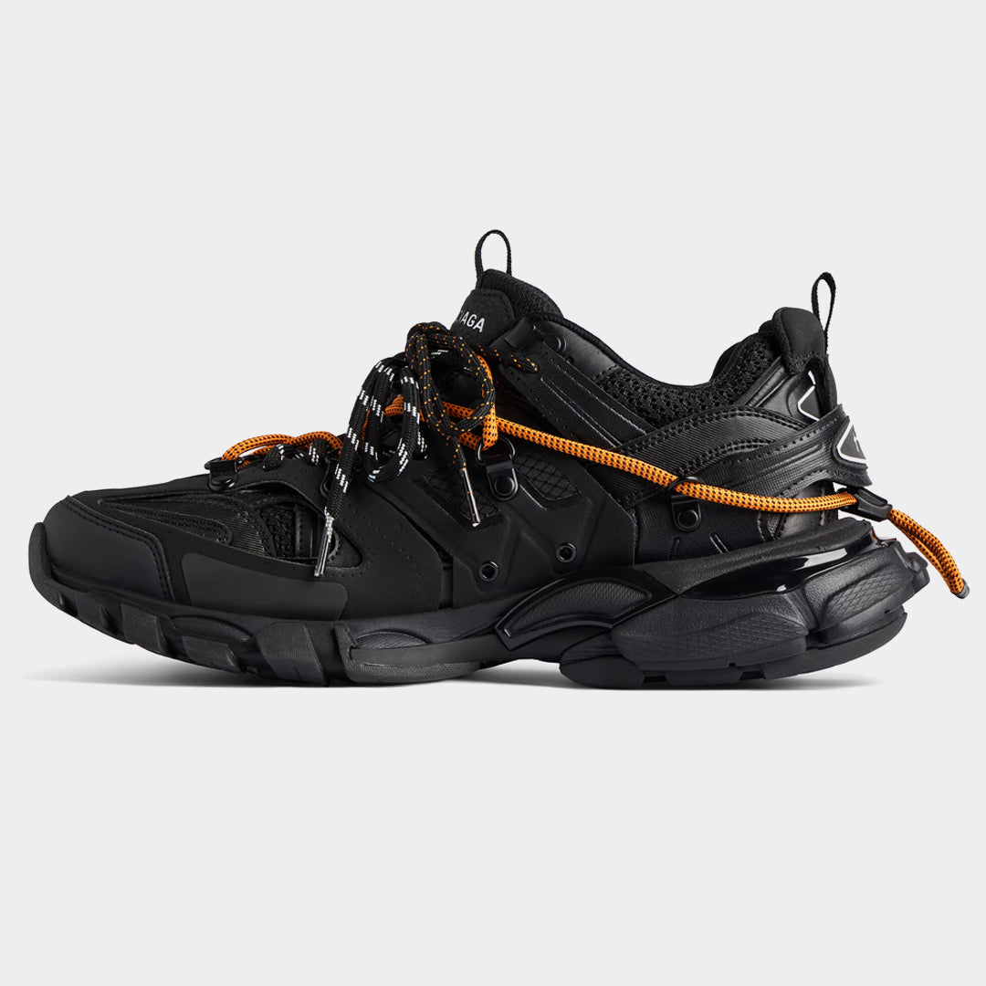 Balenciaga Track Trainer Black Laces Orange