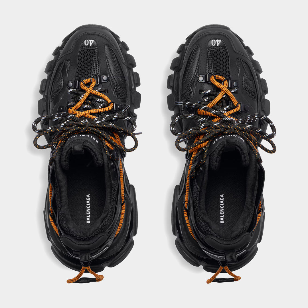 Balenciaga Track Trainer Black Laces Orange
