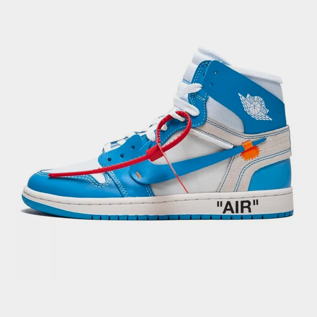 Nike Air Jordan 1 Mid Off-White University Blue
