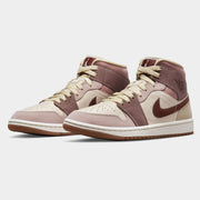 Nike Air Jordan 1 Mid Brown Pink
