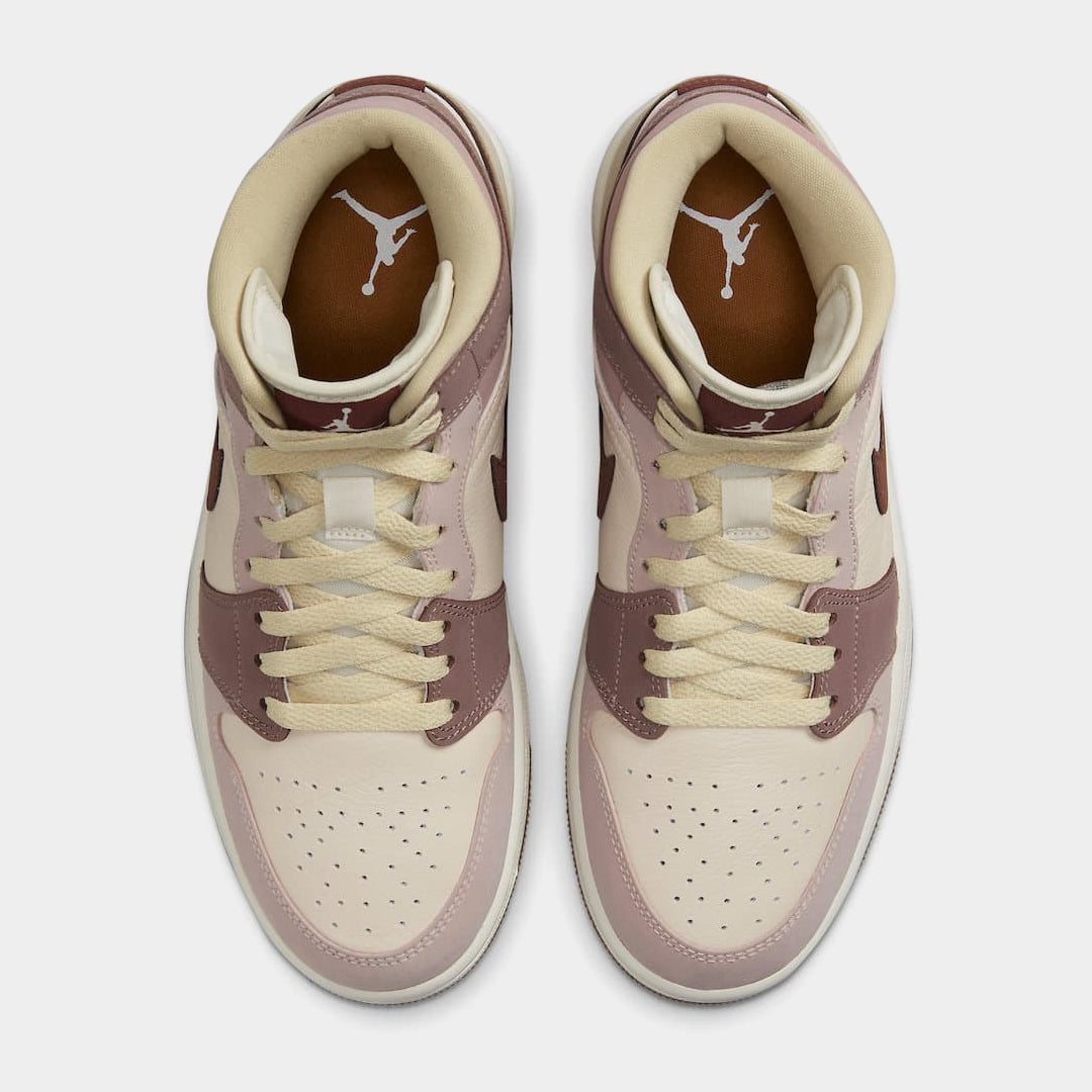 Nike Air Jordan 1 Mid Brown Pink