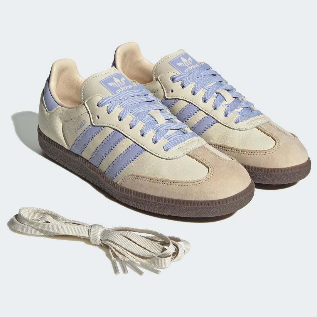 Adidas Samba Cream White Violet