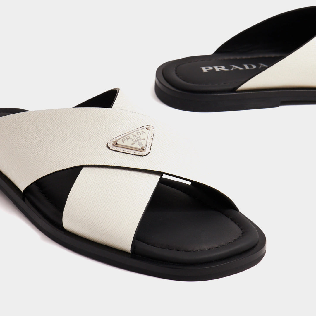 Claquette Prada Saffiano